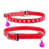 Collier Cuir "Strass" - Chat