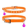 Collier Cuir "Strass" - Chat