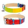 Collier en Cuir "Rainbow"