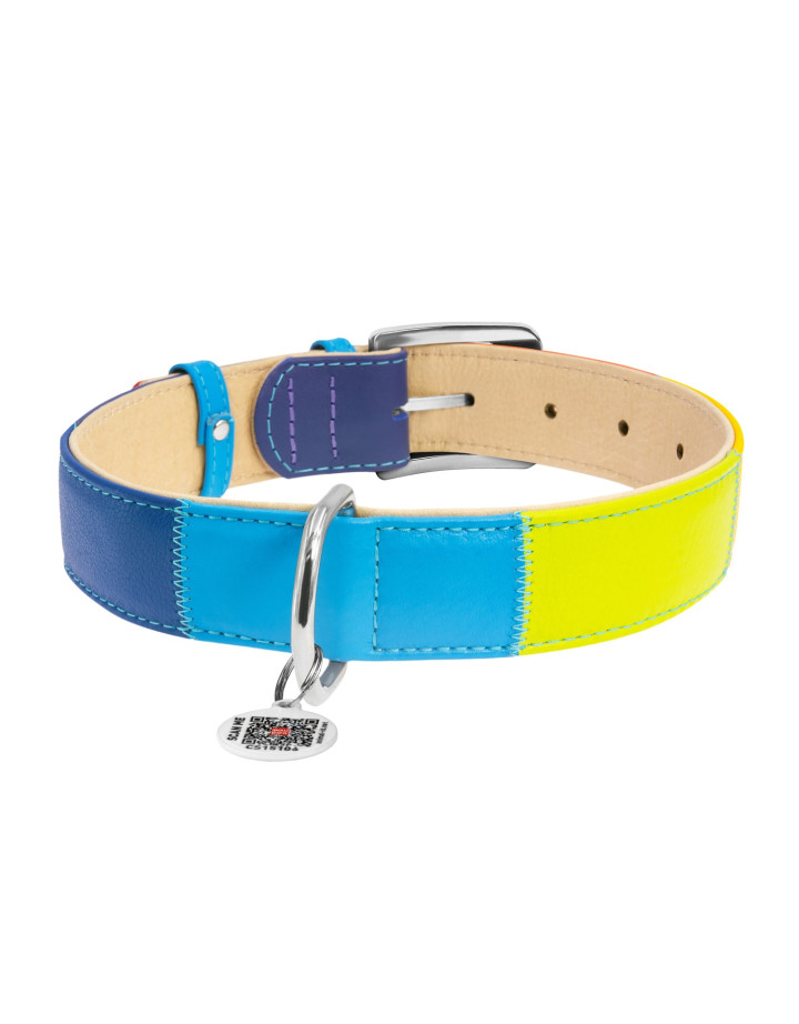 Collier en Cuir "Rainbow"