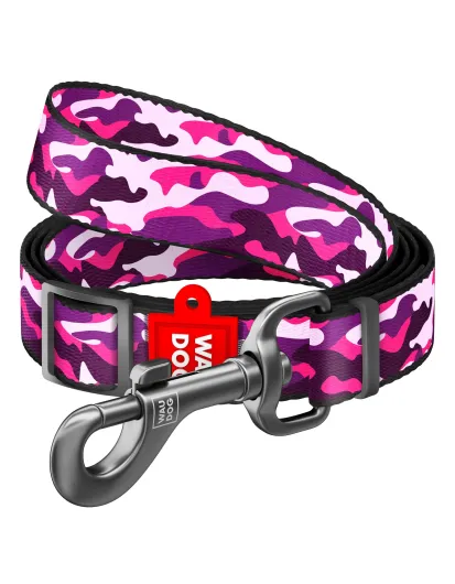 Laisse Nylon "PINK CAMO"