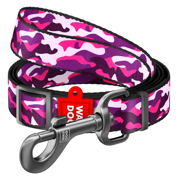 Laisse Nylon "PINK CAMO"