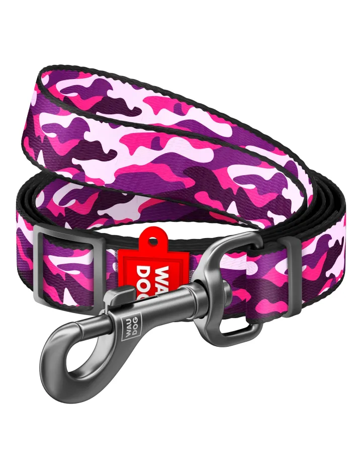 Laisse Nylon "PINK CAMO"