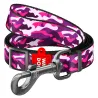 Laisse Nylon "PINK CAMO"