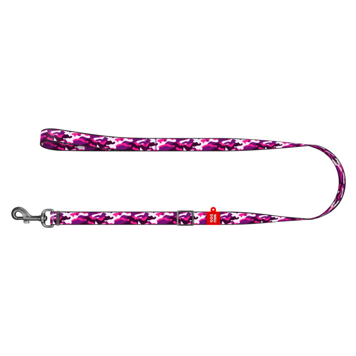 Laisse Nylon "PINK CAMO"