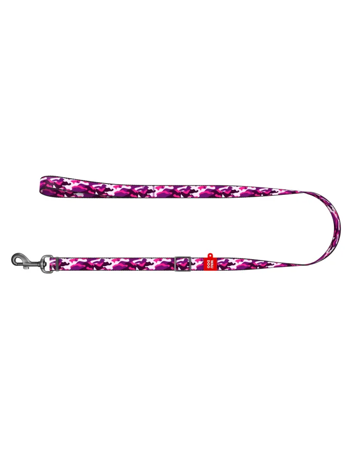 Laisse Nylon "PINK CAMO"