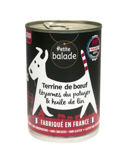 Terrine Chien Sans C&eacute;r&eacute;ales