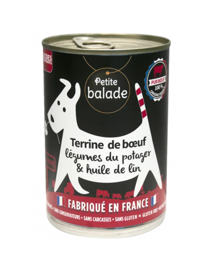 Terrine Chien Sans C&eacute;r&eacute;ales