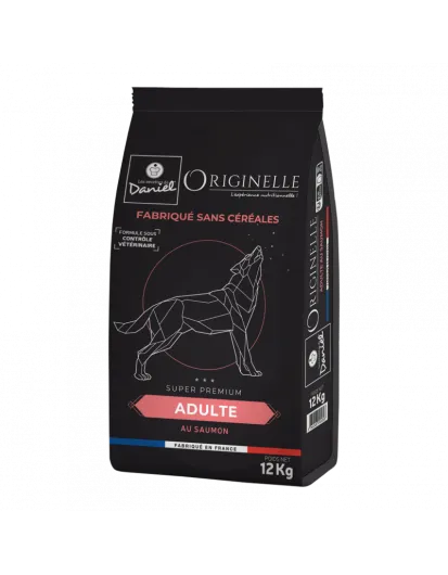 Croquette Originelle Chien Sans C&eacute;r&eacute;ales au Saumon