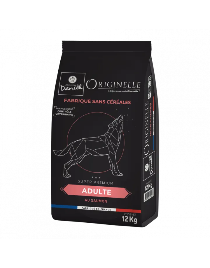 Croquette Originelle Chien Sans C&eacute;r&eacute;ales au Saumon