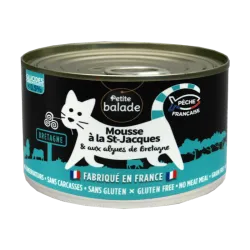 

Cat Terrine with Scallops Without Cereals