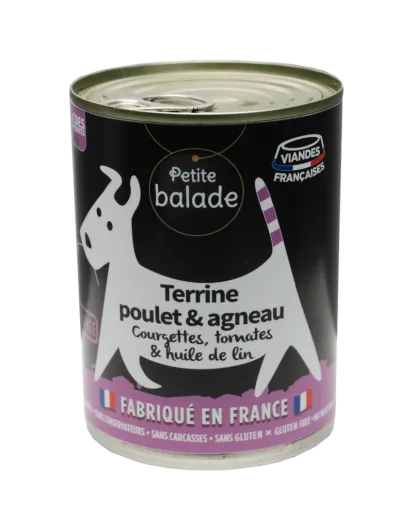 Terrine Chien Sans C&eacute;r&eacute;ales