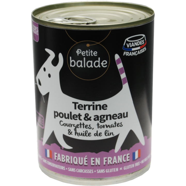 Terrine Chien Sans C&eacute;r&eacute;ales