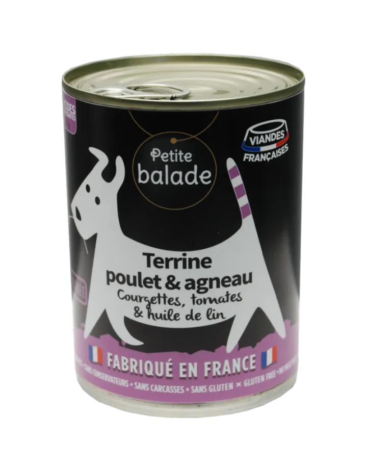 Terrine Chien Sans C&eacute;r&eacute;ales