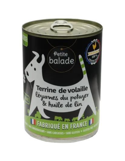 Terrine Chien Sans C&eacute;r&eacute;ales