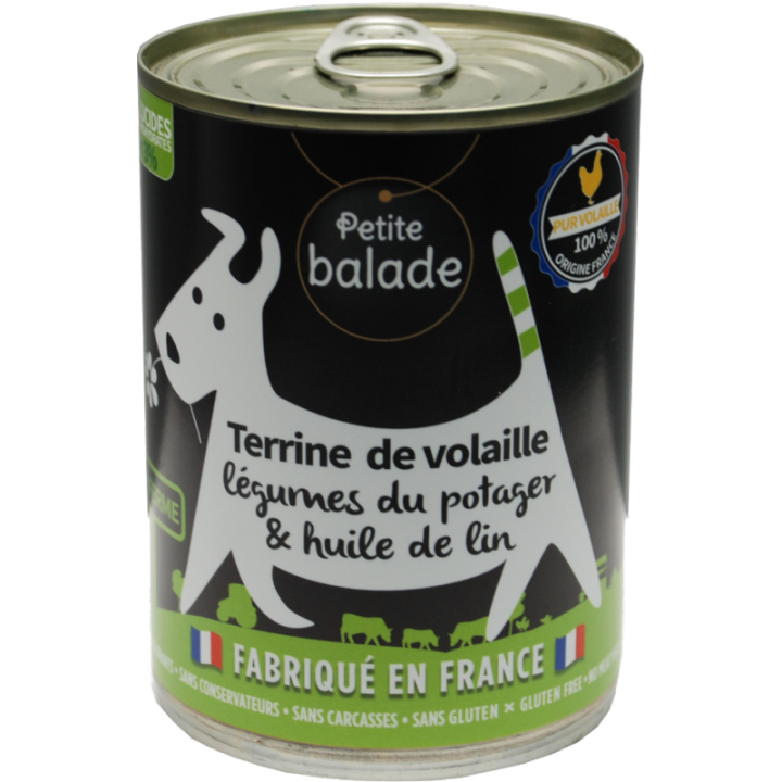 Terrine Chien Sans C&eacute;r&eacute;ales