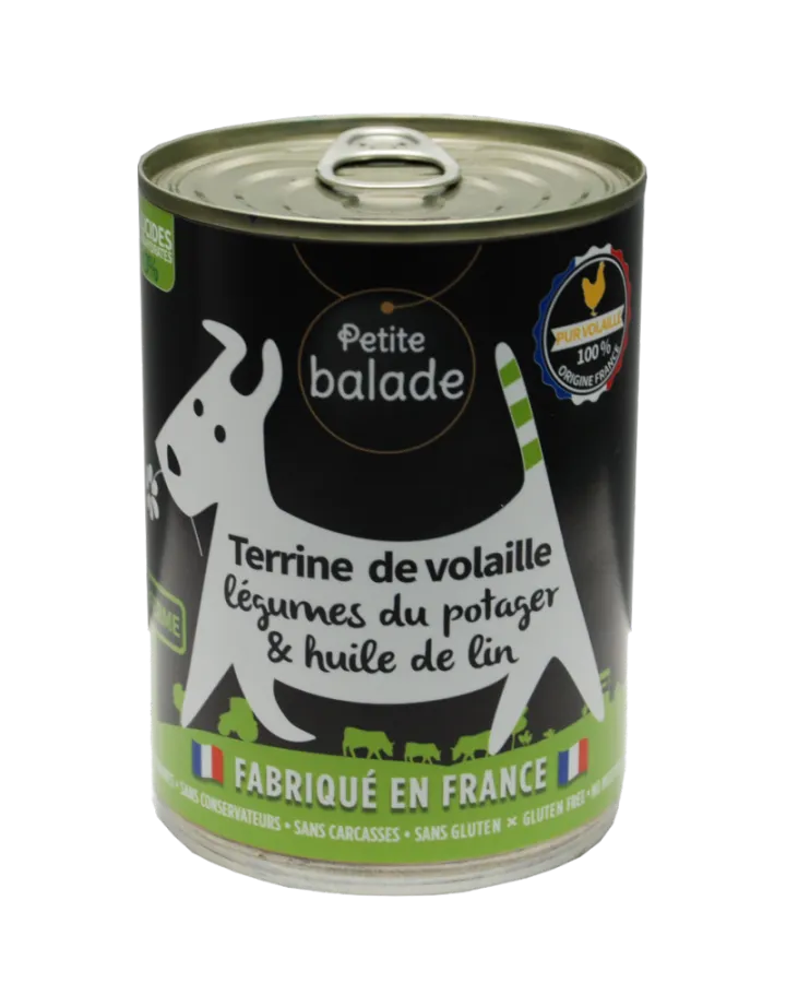 Terrine Chien Sans C&eacute;r&eacute;ales